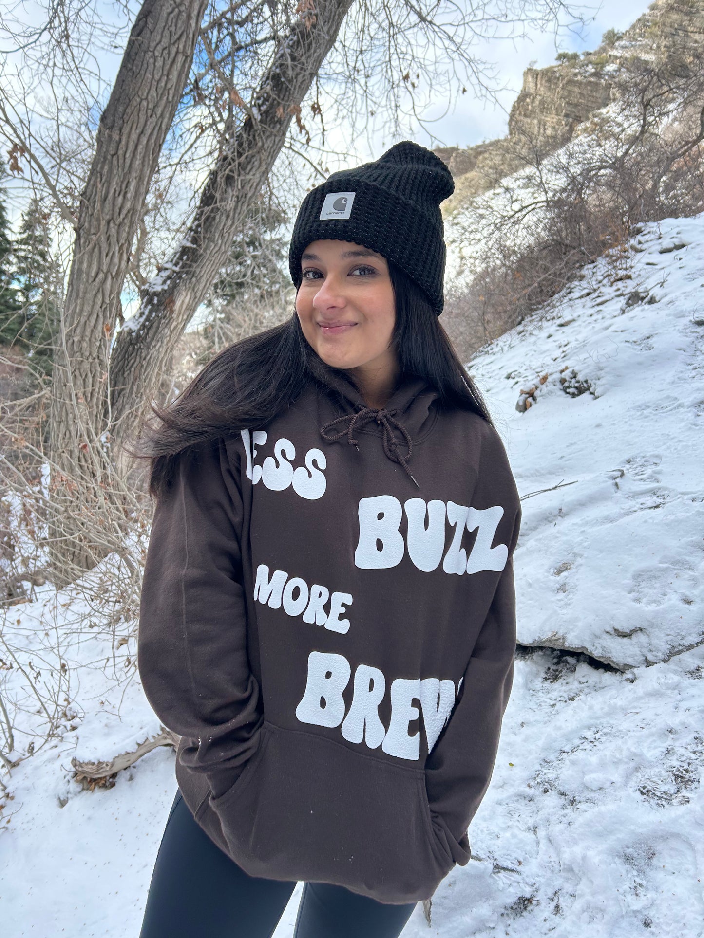 Less Buzz More Brew Hoodie