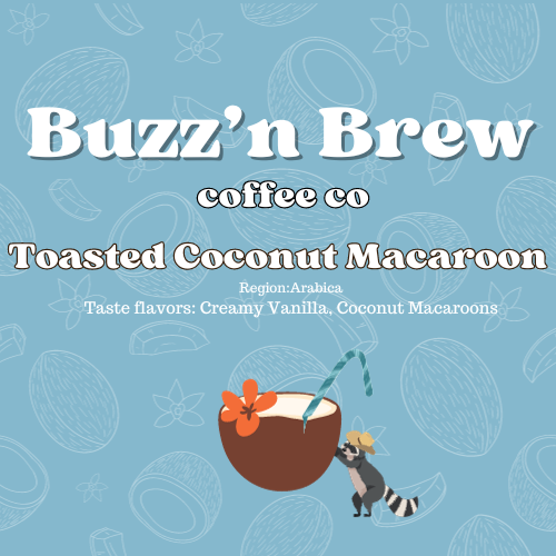 Buzz'n Coconut Macaroon