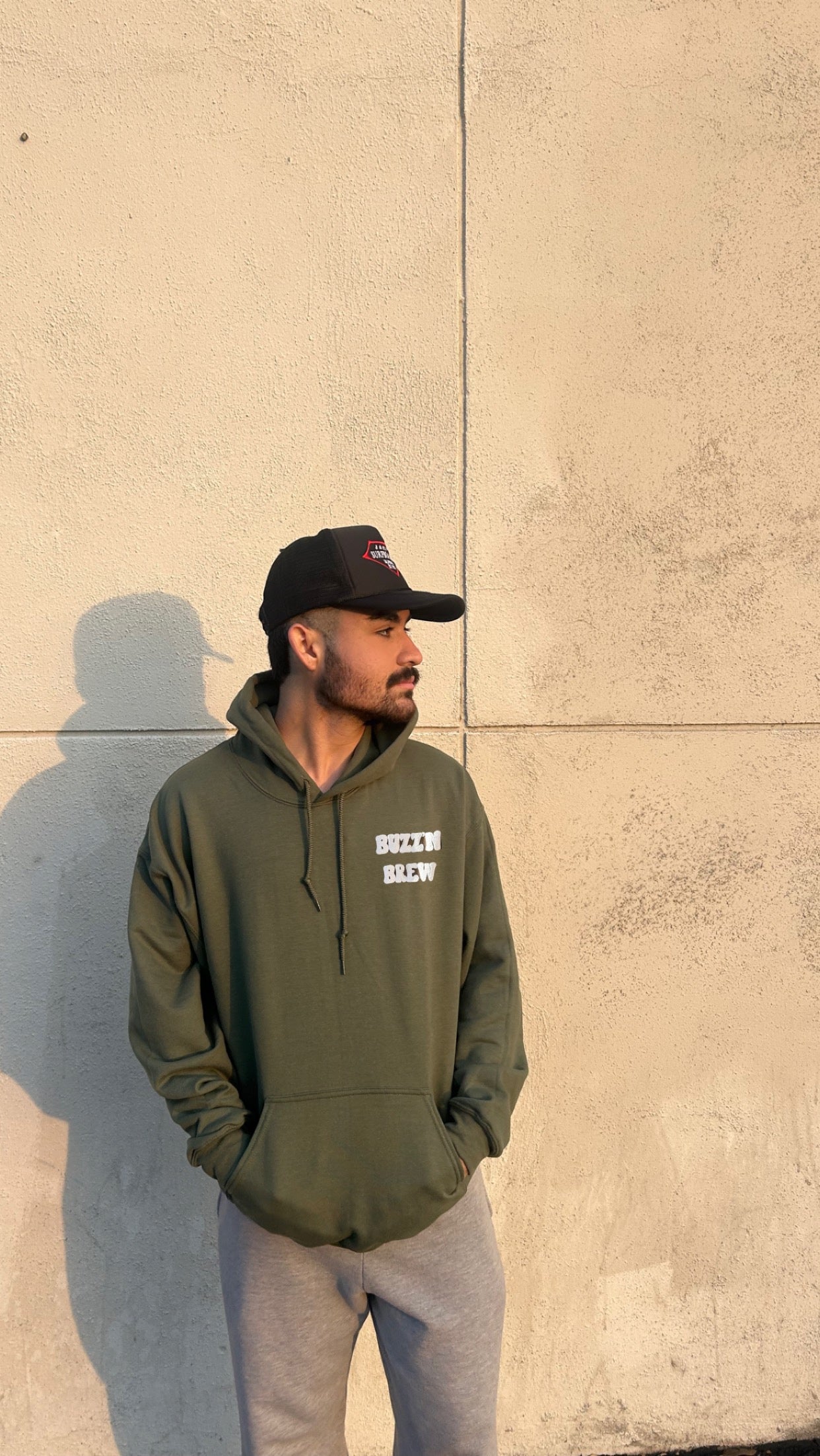 Buzz'n Brew Hoodie (Green)