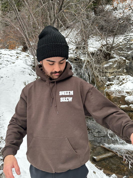 Buzz'n Brew Hoodie (Brown)